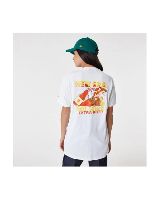 NEW ERA Vêtements-T-SHIRT - NE FOOD GRAPHIC TEE