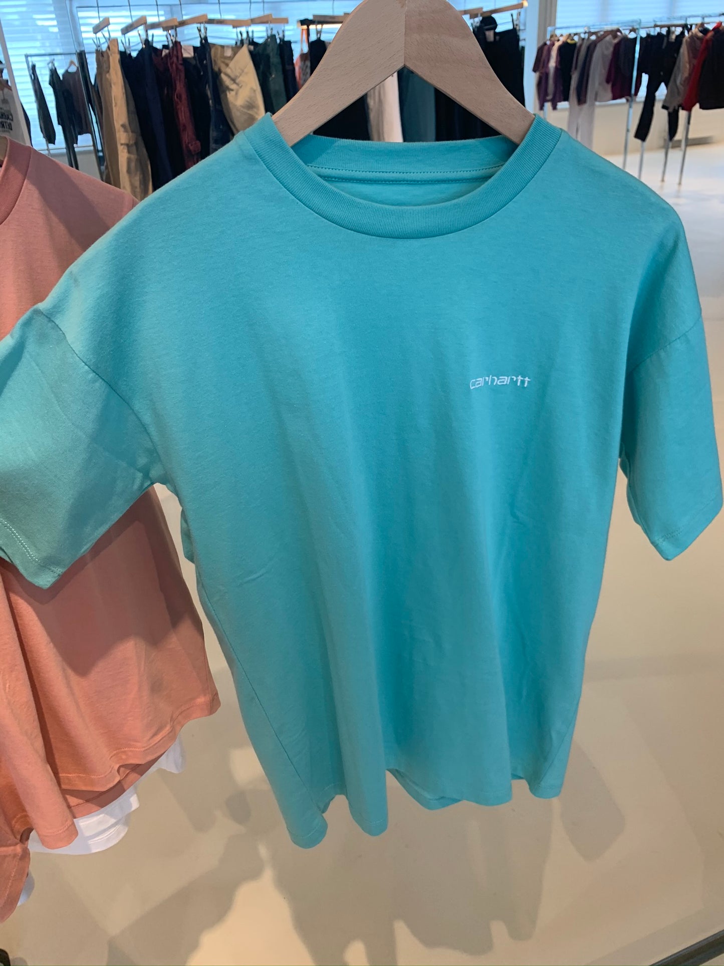 CARHARTT WIP-T-SHIRT - W S/S SCRIPT EMBROIDERY
