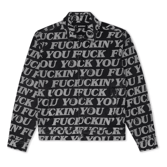 RIPNDIP-FUCKIN FUCK DENIM JACKET