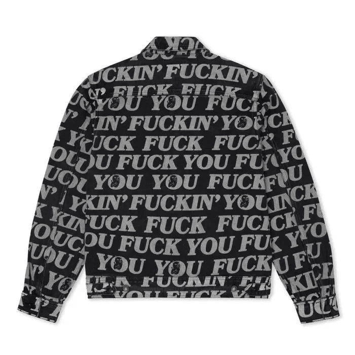 RIPNDIP-FUCKIN FUCK DENIM JACKET