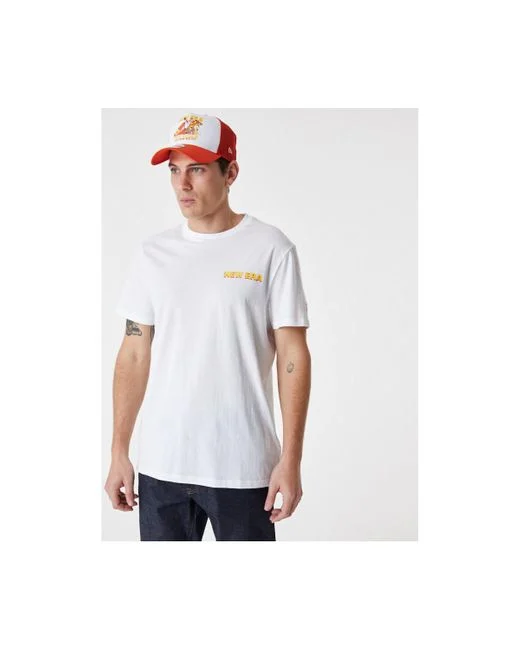 NEW ERA Vêtements-T-SHIRT - NE FOOD GRAPHIC TEE