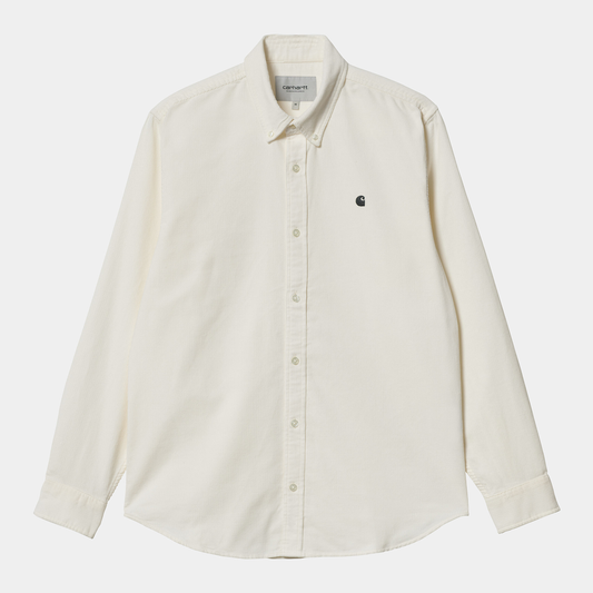 CARHARTT WIP-L/S MADISON FINE CORD SHIRT