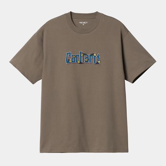 CARHARTT WIP-T-SHIRT - S/S Spin Script T-Shirt Organic Cotton Single Jersey